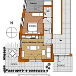Lägenhet Alpenappartement Kleiner